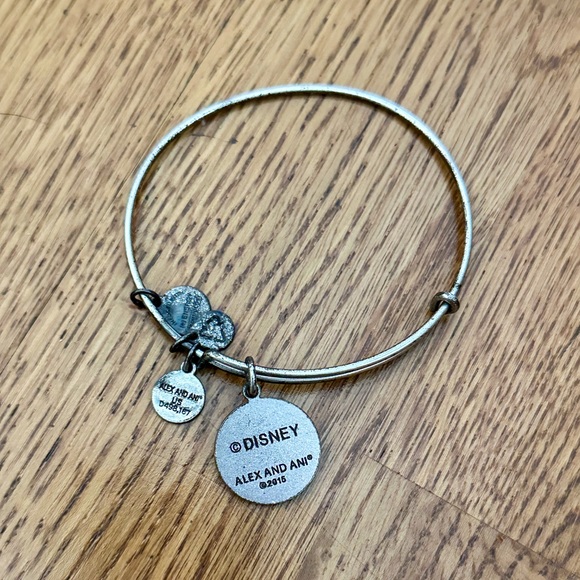 Alex and Ani Bundle of 4 Disney Silver Colored Bracelets - Picture 9 of 10